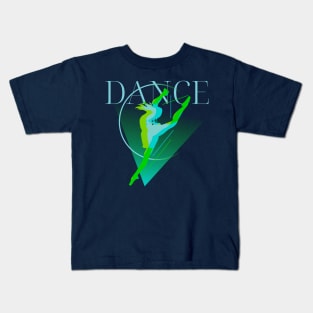 Dance Ballet Triangle Kids T-Shirt